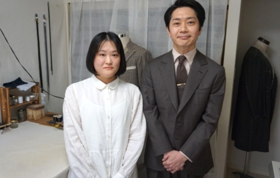 「自分と暮らしを大切にする」特別な1着をお仕立て“Tailor sniff & scurry”小松原 智喬・明日香さん
